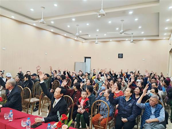 Bầu  Tổ trưởng tổ dân phố nhiệm kỳ 2025-2028 tại các tổ dân phố  trên địa bàn phường Hồng Bàng 
 