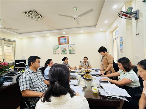 Phường Hồng Bàng kiểm tra công tác hè, tuyển sinh và chuẩn bị năm học 2025 – 2026 các trường MN, TH, THCS trên địa bàn phường
