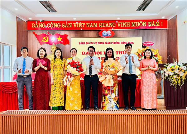  Đại hội Đảng bộ các cơ quan Đảng phường Hồng Bàng lần thứ I, nhiệm kỳ 2025 - 2030.  