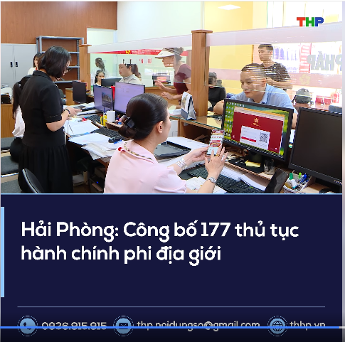 Hải Phòng: Công bố 177 thủ tục hành chính phi địa giới