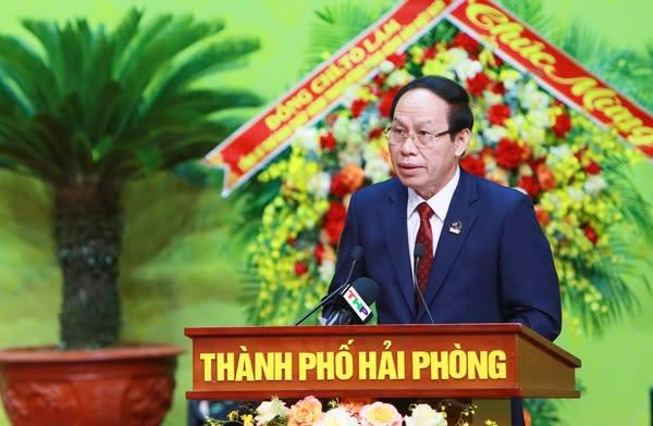 PHÁT BIỂU NHẬN NHIỆM VỤ CỦA ĐỒNG CHÍ LÊ TIẾN CHÂU, BÍ THƯ THÀNH ỦY HẢI PHÒNG