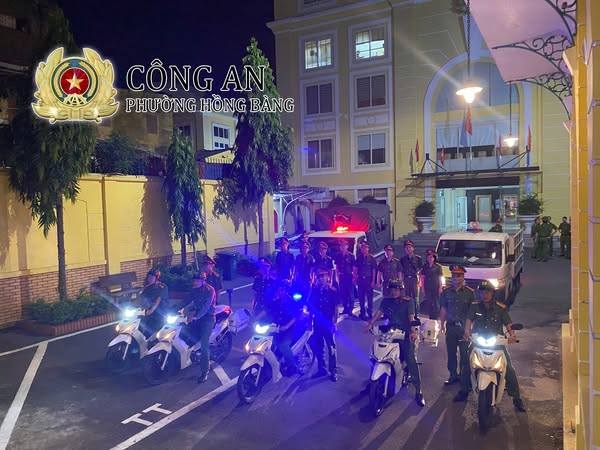 Công an phường Hồng Bàng tổ chức ra quân kiểm tra các cơ sở kinh doanh có điều kiện về ANTT và dịch vụ nhạy cảm; các cơ sở lưu trú trên địa bàn phường