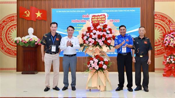 Giải Bóng bàn phường Hồng Bàng lần thứ I năm 2025