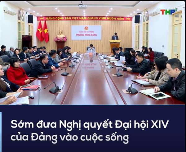 Thành công của Đại hội đại biểu toàn quốc lần thứ XIV của Đảng đã để lại dấu ấn sâu đậm trong đời sống chính trị - xã hội của đất nước. Để Nghị quyết của Đại hội sớm đi vào cuộc sống, phường Hồng Bàng đang đẩy mạnh công tác tuyên truyền tới đông đảo các tầng lớp nhân dân; đồng thời triển khai các chương trình hành động cụ thể.