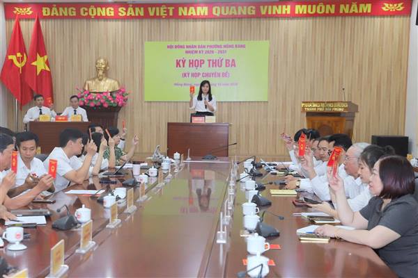 Kỳ họp thứ 3 (chuyên đề) HĐND phường Hồng Bàng thông qua nhiều nghị quyết quan trọng thực hiện nhiệm vụ phát triển kinh tế - xã hội phường năm 2026
