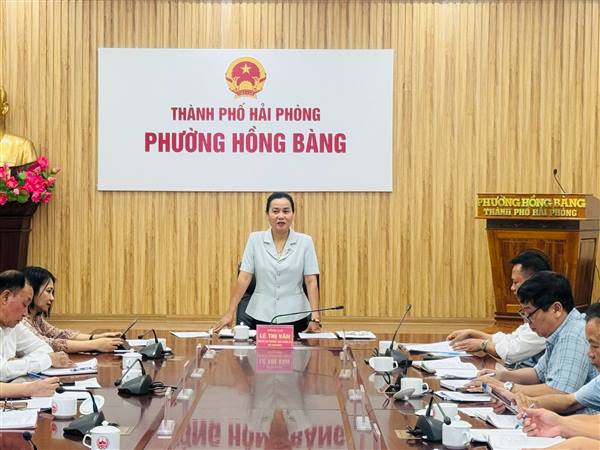 PHƯỜNG HỒNG BÀNG TỔ CHỨC SƠ KẾT CÔNG TÁC BẢO VỆ NỀN TẢNG TƯ TƯỞNG CỦA ĐẢNG 9 THÁNG NĂM 2026