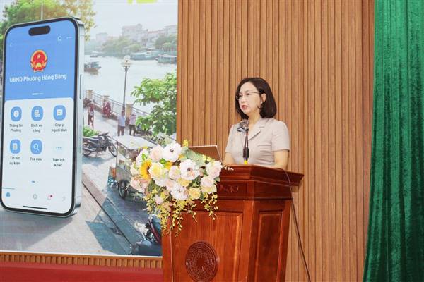 Phường Hồng Bàng ra mắt ứng dụng Zalo Mini App tăng cường kết nối, tương tác giữa chính quyền với Nhân dân trên môi trường số
