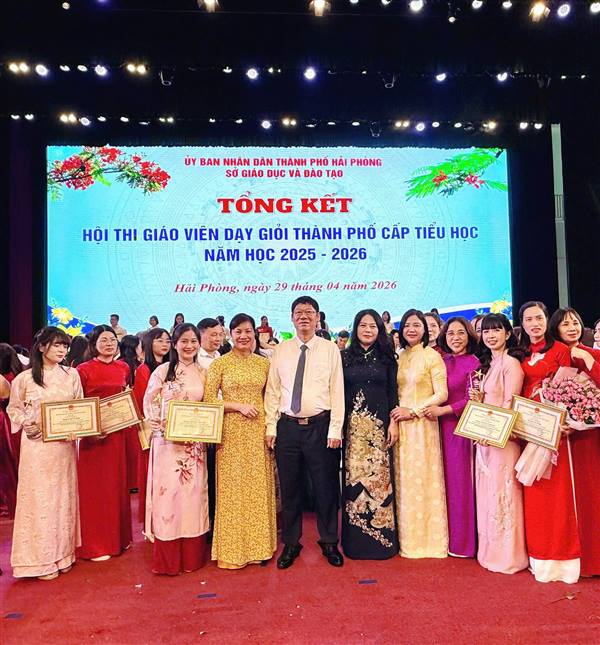 TRƯỜNG TIỂU HỌC HÙNG VƯƠNG THAM GIA HỘI THI GIÁO VIÊN DẠY GIỎI CẤP THÀNH PHỐ NĂM HỌC 2025-2026 