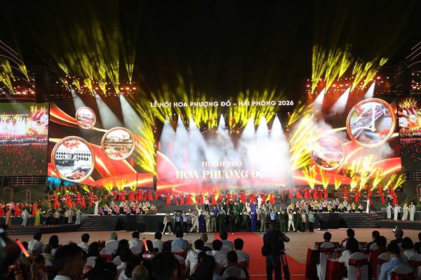 Khai mạc Lễ hội Hoa Phượng Đỏ - Hải Phòng 2026: “Hải Phòng - Hội tụ - Tỏa sáng”
