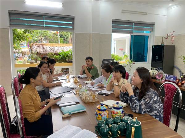KIỂM TRA AN TOÀN THỰC PHẨM TẠI TRƯỜNG MẦM NON HÙNG VƯƠNG