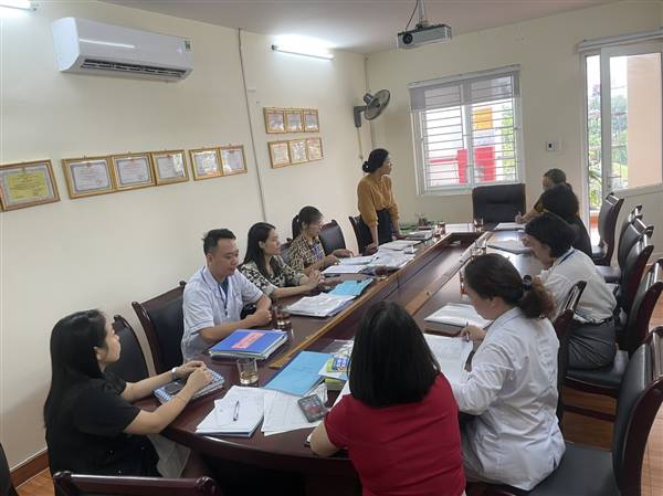 KIỂM TRA AN TOÀN THỰC PHẨM TRƯỜNG MẦM NON BẠCH ĐẰNG