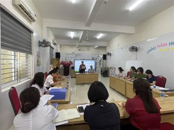 KIỂM TRA AN TOÀN THỰC PHẨM TRƯỜNG MẦM NON TRẠI CHUỐI
