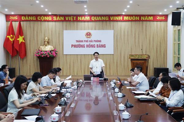 PHƯỜNG HỒNG BÀNG: SƠ KẾT 6 THÁNG ĐẦU NĂM 2026, QUYẾT TÂM HOÀN THÀNH THẮNG LỢI CÁC MỤC TIÊU, NHIỆM VỤ NĂM 2026