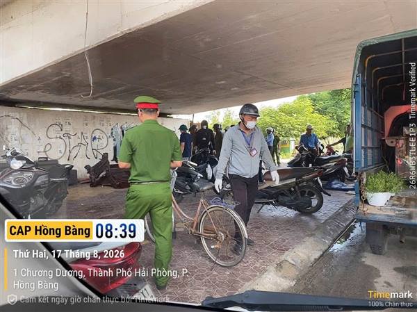 Phường Hồng Bàng tiếp tục thực hiện Chỉ thị 17,  xử lý các trường hợp tái lấn chiếm