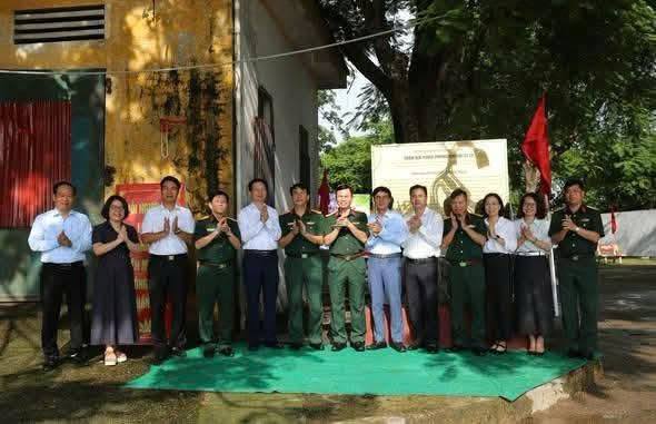 BỘ CHQS THÀNH PHỐ HẢI PHÒNG: GẮN BIỂN, TU BỔ, TÔN TẠO DI TÍCH TRẬN ĐỊA PHÁO PHÒNG KHÔNG 37