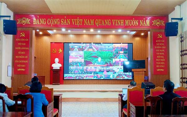 HỘI NGHỊ TOÀN QUỐC TỔNG KẾT CÔNG TÁC PHÒNG, CHỐNG THAM NHŨNG, LÃNG PHÍ, TIÊU CỰC NHIỆM KỲ ĐẠI HỘI XIII CỦA ĐẢNG