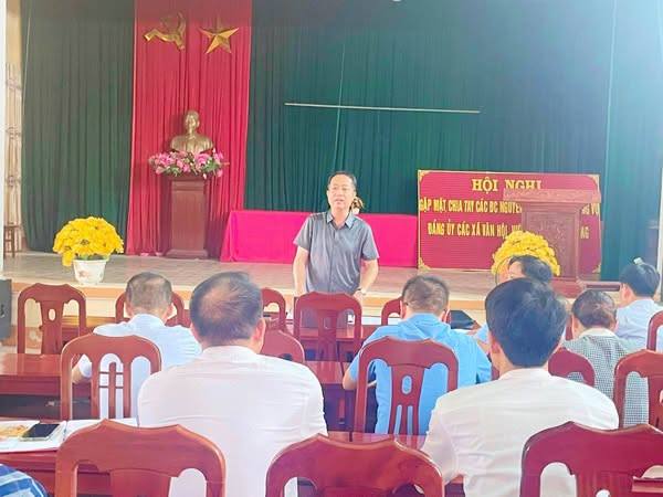 UBND XÃ HỒNG CHÂU TỔ CHỨC CUỘC HỌP BAN CHỈ HUY PHÒNG, CHỐNG THIÊN TAI NĂM 2025.