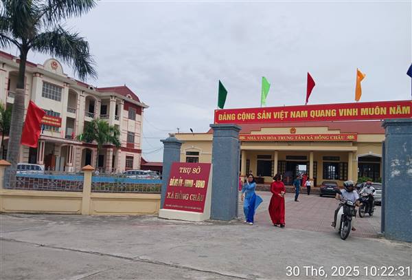 XÃ HỒNG CHÂU - SẴN SÀNG BƯỚC VÀO KỶ NGUYÊN MỚI - KỶ NGUYÊN VƯƠN MÌNH CỦA DÂN TỘC