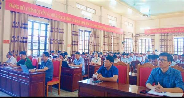 HỘI NGHỊ TRỰC TUYẾN QUÁN TRIỆT CÁC NGHỊ QUYẾT CỦA TRUNG ƯƠNG