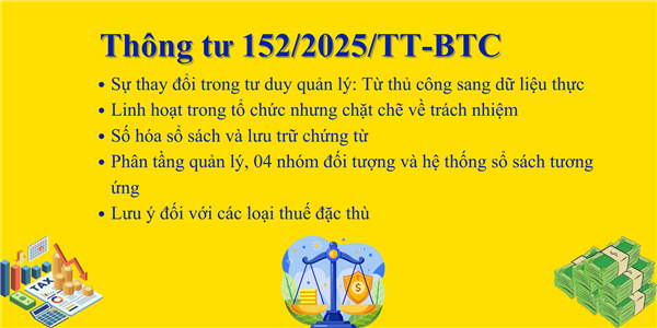 THÔNG TƯ 152/2025/TT-BTC: HƯỚNG DẪN KẾ TOÁN DÀNH CHO HỘ KINH DOANH, CÁ NHÂN KINH DOANH HIỆU LỰC THI HÀNH TỪ 01/01/2026