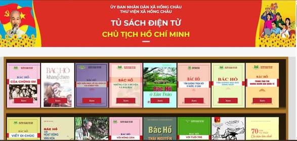 GIỚI THIỆU TỦ SÁCH ĐIỆN TỬ CHỦ TỊCH HỒ CHÍ MINH - HƯỞNG ỨNG NGÀY SÁCH VÀ VĂN HÓA ĐỌC VIỆT NAM 21/4