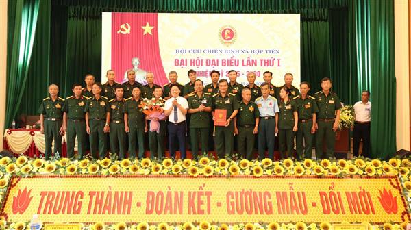 Hội CCB xã Hợp Tiến tổ chức thành công Đại hội đại biểu lần thứ I, nhiệm kỳ 2025 – 2030