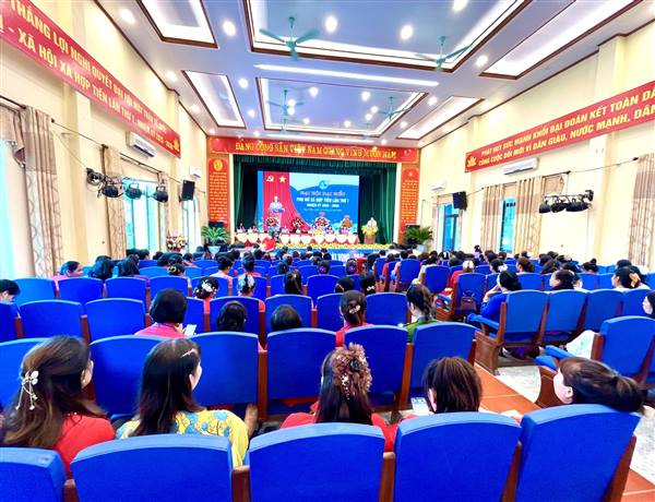 ĐẠI HỘI ĐẠI BIỂU HỘI LIÊN HIỆP PHỤ NỮ XÃ HỢP TIẾN LẦN THỨ I, NHIỆM KỲ 2025 – 2030 THÀNH CÔNG TỐT ĐẸP

