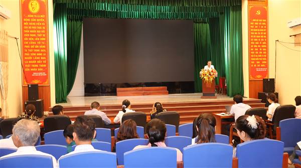TỔ CHỨC HỘI NGHỊ NGHIỆM THU VÀ BÀN GIAO TÀI LIỆU TỔNG ĐIỀU TRA NÔNG THÔN, NÔNG NGHIỆP NĂM 2025 TẠI XÃ HỢP TIẾN