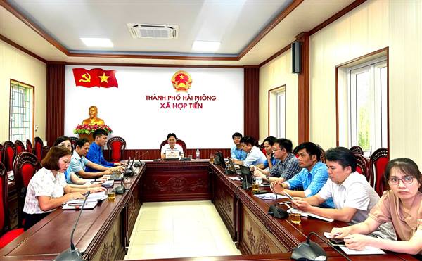 Xã Hợp Tiến tham dự Hội nghị tập huấn sử dụng trí tuệ nhân tạo cho cán bộ các cấp ủy và cơ quan Đảng từ Trung ương tới xã, phường và đặc khu