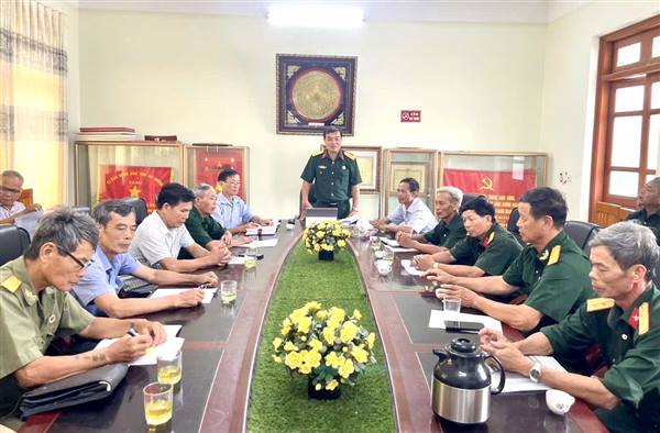 HỘI CCB XÃ HỢP TIẾN TRIỂN KHAI KẾ HOẠCH TỔ CHỨC CÁC CHI HỘI