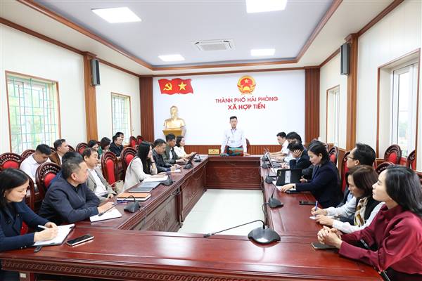 ĐẢNG ỦY XÃ HỢP TIẾN TỔ CHỨC HỘI NGHỊ BAN LÃNH ĐẠO MỞ RỘNG GIỚI THIỆU NGƯỜI ỨNG CỬ ĐẠI BIỂU HĐND XÃ NHIỆM KỲ 2026 – 2031 