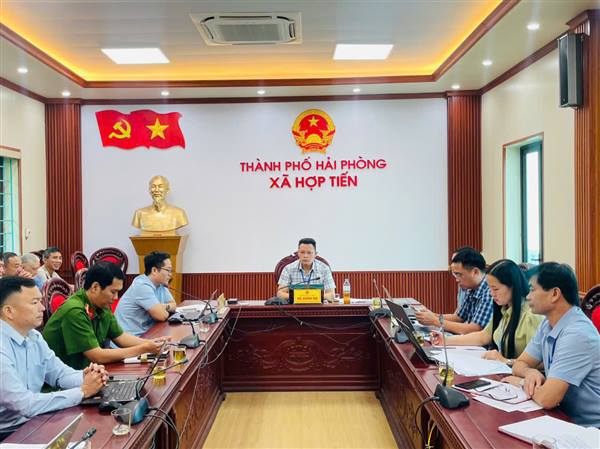 UBND xã Hợp Tiến triển khai kế hoạch bầu cử Trưởng thôn nhiệm kỳ 2025-2030