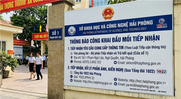 Công khai đầu mối tiếp nhận yêu cầu cung cấp thông tin và phản ánh, kiến nghị qua Tổng đài 1022