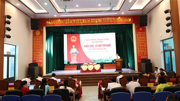 HĐND XÃ HỢP TIẾN TỔ CHỨC KỲ HỌP THỨ 5 – KỲ HỌP CHUYÊN ĐỀ KHÓA XXIII, NHIỆM KỲ 2026–2031 