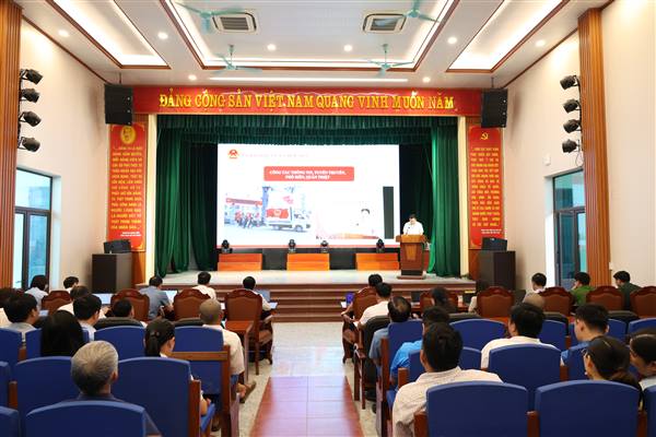 Xã Hợp Tiến tổng kết công tác bầu cử đại biểu Quốc hội khóa XVI và HĐND các cấp nhiệm kỳ 2026–2031