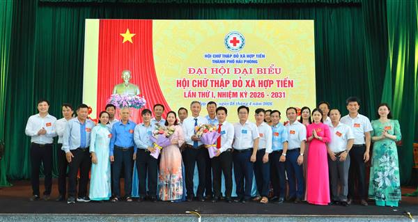 Đại hội đại biểu Hội Chữ thập đỏ xã Hợp Tiến lần thứ I, nhiệm kỳ 2026–2031 