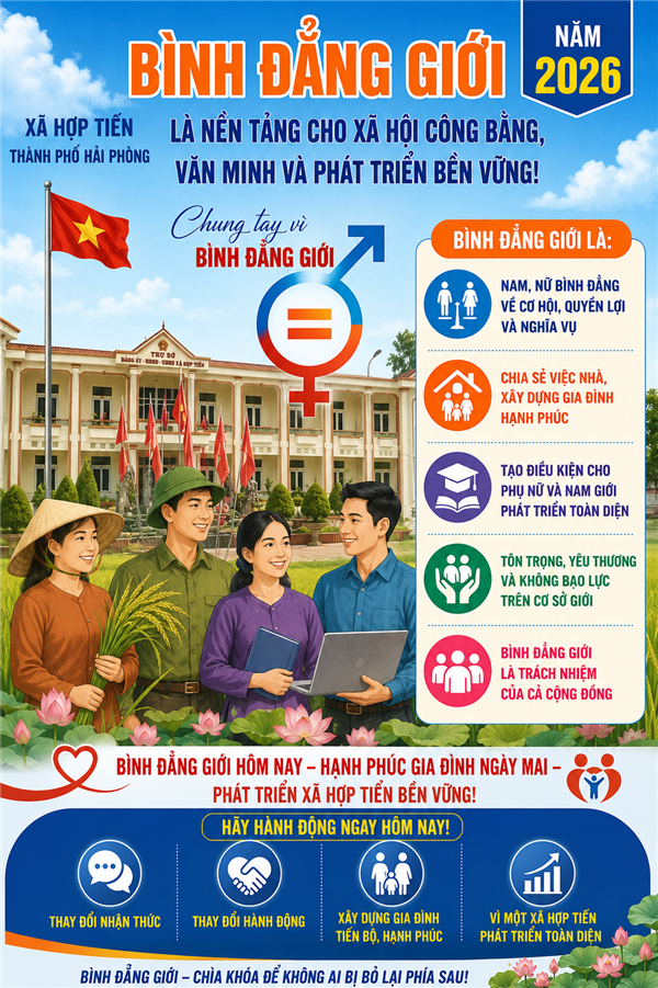 Bình đẳng giới mục tiêu quan trọng trong chiến lược phát triển đất nước