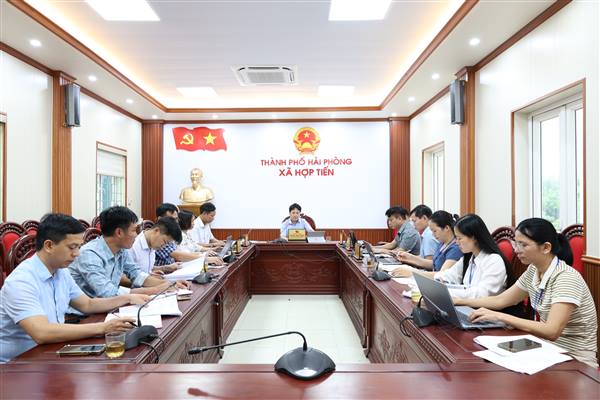 HỘI NGHỊ LIÊN TỊCH THỐNG NHẤT NỘI DUNG, CHƯƠNG TRÌNH KỲ HỌP THỨ BA HĐND XÃ HỢP TIẾN KHÓA XXIII, NHIỆM KỲ 2026 - 2031 