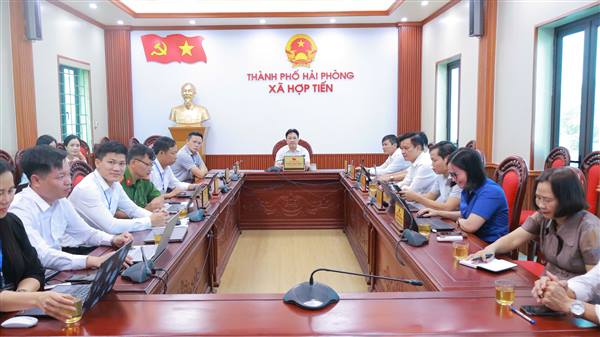 Xã Hợp Tiến tham dự Hội nghị Thành ủy lần thứ 4, nhiệm kỳ 2025 - 2030 
