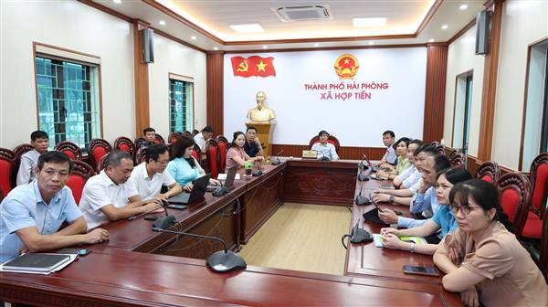 Hợp Tiến tham dự Hội nghị Báo cáo viên thành phố tháng 8 năm 2026