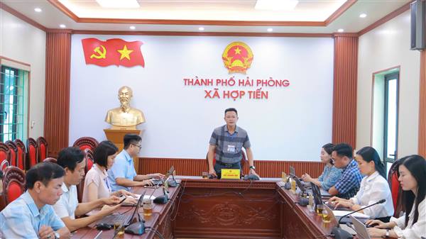 UBND xã Hợp Tiến triển khai nhiệm vụ trọng tâm tháng 9 năm 2026
