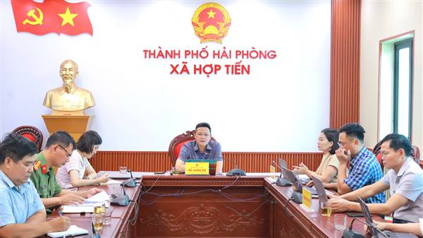 UBND xã Hợp Tiến họp triển khai một số nhiệm vụ trọng tâm 