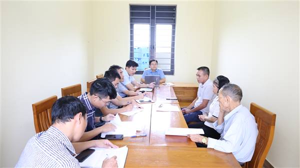 Hợp Tiến: tổ chức làm việc về phương án bồi thường, hỗ trợ, tái định cư dự án khu dân cư mới Hợp Tiến – Hiệp Cát