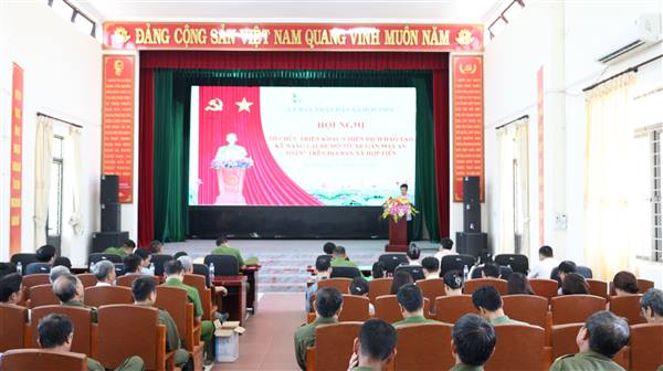 Hợp Tiến triển khai chiến dịch đào tạo kỹ năng lái xe mô tô, xe gắn máy an toàn 