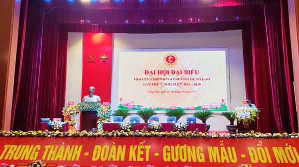 Phiên trù bị Đại hội đại biểu Hội Cựu chiến binh phường Hưng Đạo lần thứ nhất, nhiệm kỳ 2025-2030 