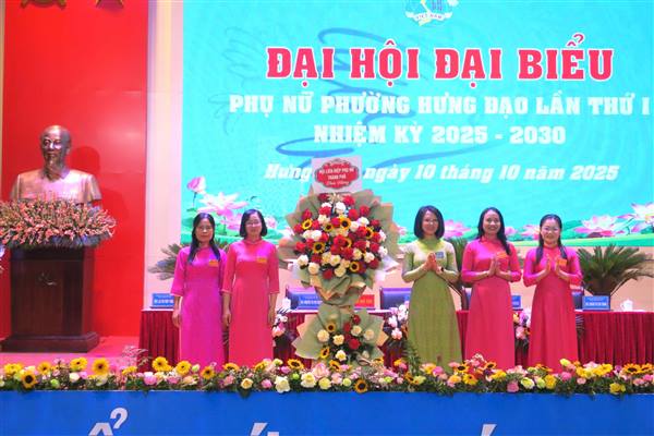 Đại hội đại biểu Phụ nữ phường lần thứ I, nhiệm kỳ 2025 - 2030