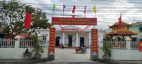 Công tác cổ động trực quan chuẩn bị tổ chức Bầu cử Tổ trưởng Tổ dân phố nhiệm kỳ 2025-2028