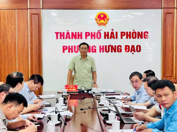 Ban Chỉ đạo thực hiện Nghị quyết số 57-NQ/TW phường Hưng Đạo họp đánh giá kết quả triển khai thực hiện Nghị quyết số 57-NQ/TW, ngày 22/12/2025 của Bộ Chính trị

