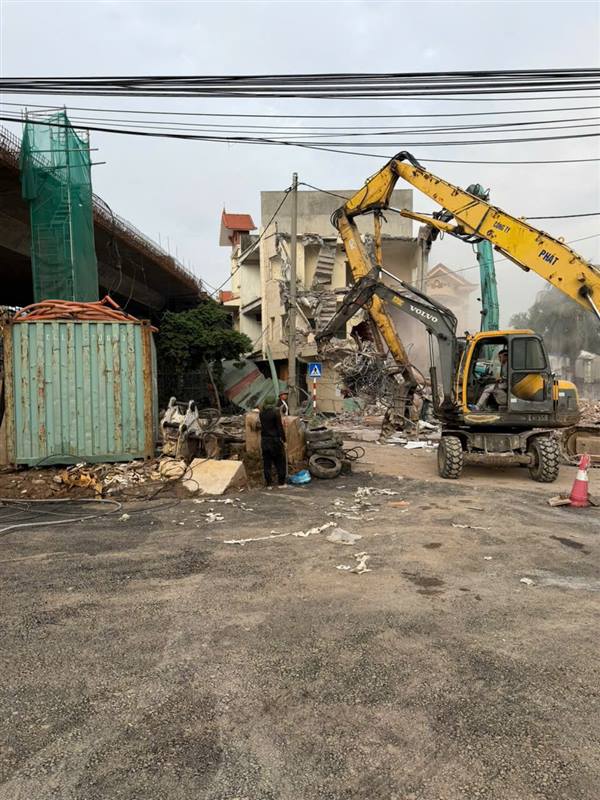 PHƯỜNG HƯNG ĐẠO THỰC HIỆN CÔNG TÁC GIẢI PHÓNG MẶT BẰNG PHỤC VỤ DỰ ÁN ĐƯỜNG VÀNH ĐAI 2