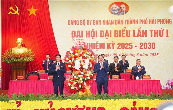 Khai mạc Đại hội đại biểu Đảng bộ UBND thành phố lần thứ I, nhiệm kỳ 2025 - 2030